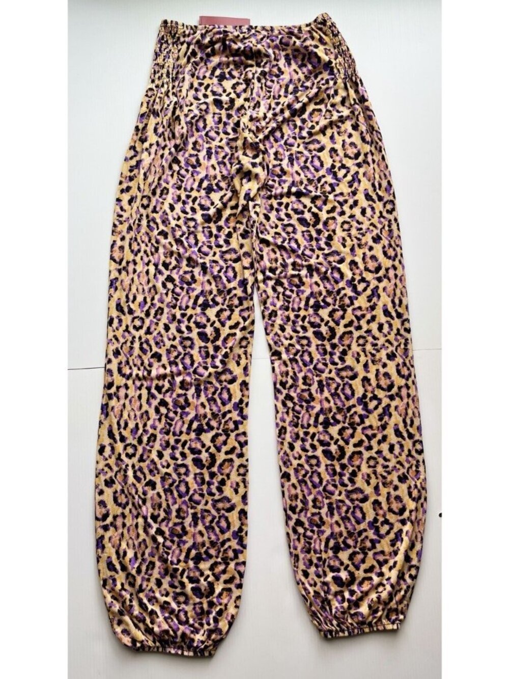 Tigerlily Atzaro Pink Leopard Print Lounge Pants Size 6 - Picture 8 of 14
